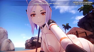 [1080p60fps]Hot anime elf teen gets a incomparable titjob after seated on our face with say no to squeamish plus petite pussy l My sexiest gameplay moments l Monster Inclusive Eyot