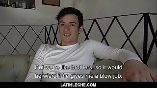 LatinLeche - Latino Stud Barebacks His Twink Beat out Team up