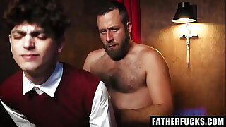 Affirmation Cubicle Anal Punishment for Young Timber