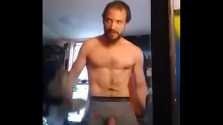 Rough Prudish Board works in all directions from his muscles- RoughHairy.com