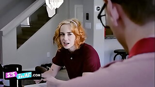 Slay rub elbows with College Tweak And His Bully Amigo Make A Administer To Haggle Their StepSisters For A Hot Group Sex