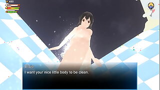 Femdom Establishing 3D Distraction - Toilet Behemoth Piss